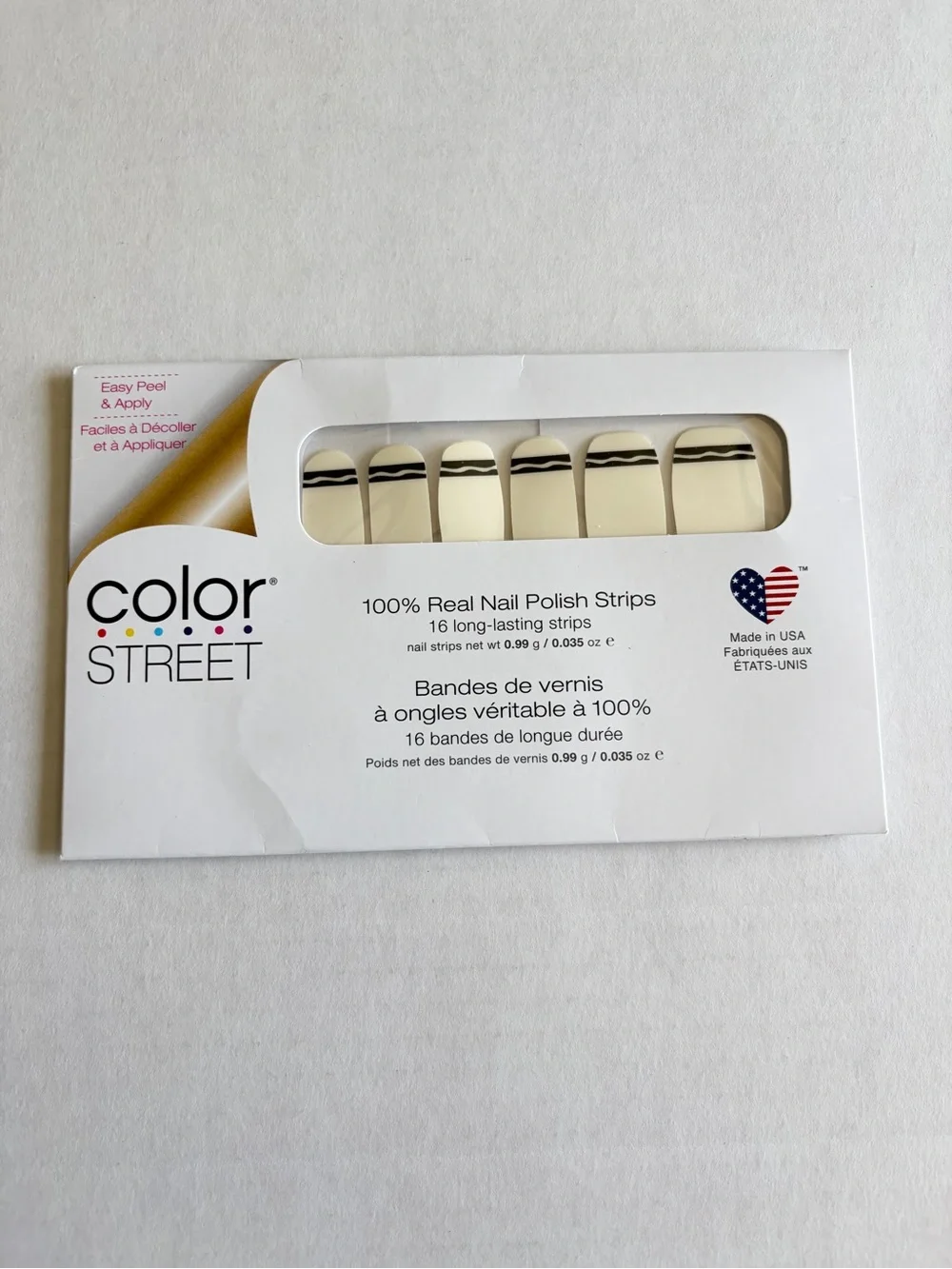 *Retired* Color Street: Flying Colors | School Crayon Fall Academic Preppy Clear